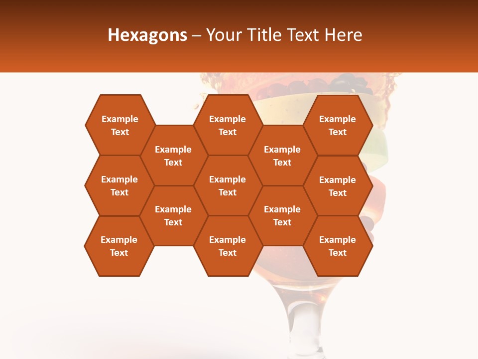 Vitamin Stirring Green PowerPoint Template