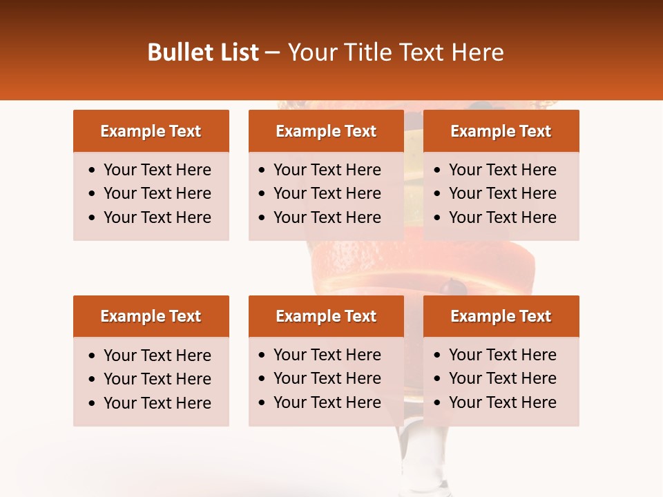 Vitamin Stirring Green PowerPoint Template