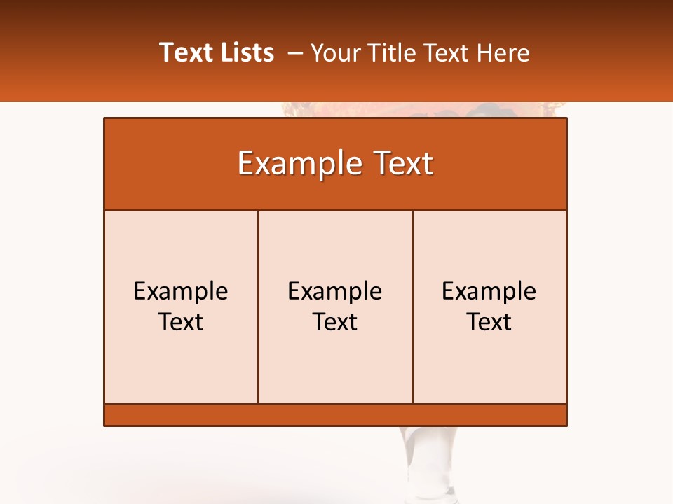 Vitamin Stirring Green PowerPoint Template