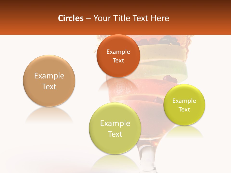 Vitamin Stirring Green PowerPoint Template