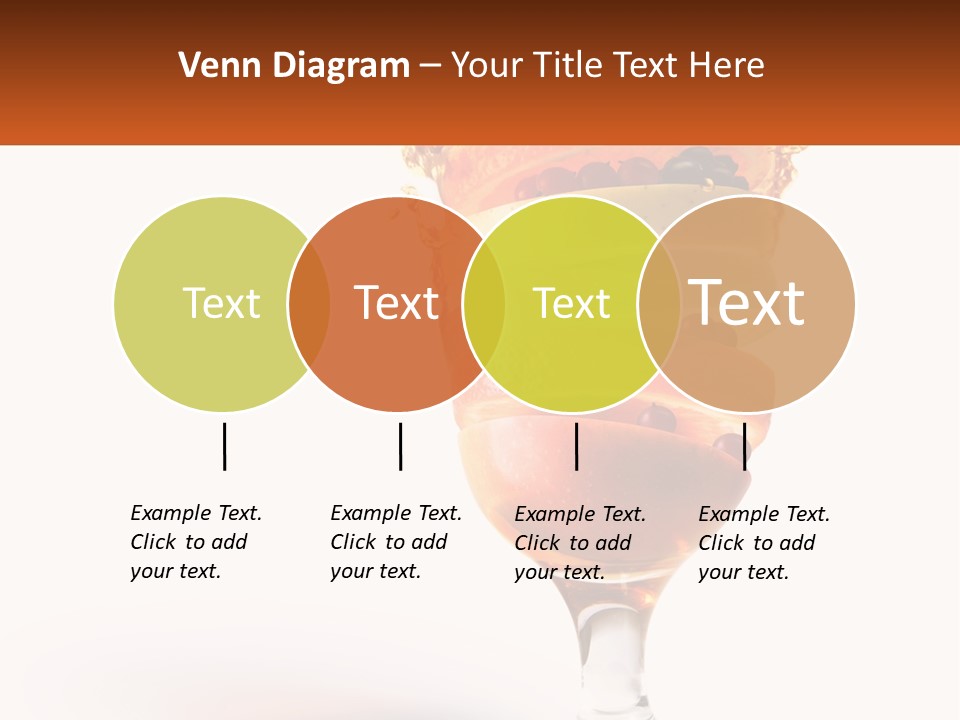 Vitamin Stirring Green PowerPoint Template