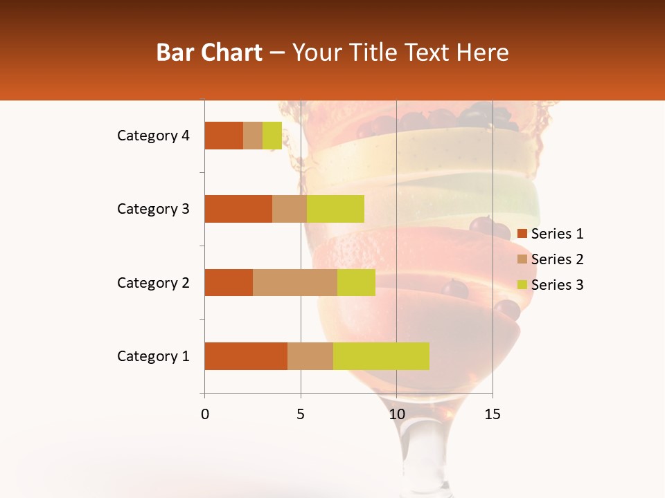 Vitamin Stirring Green PowerPoint Template