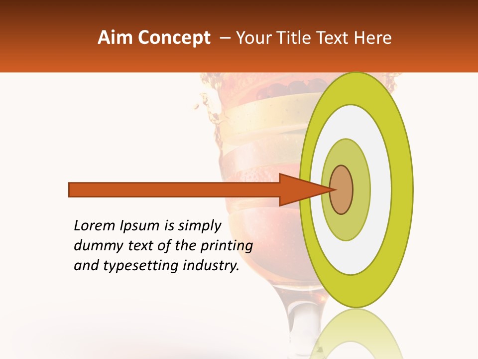 Vitamin Stirring Green PowerPoint Template