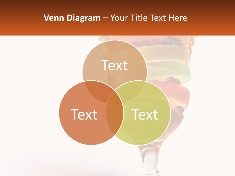Vitamin Stirring Green PowerPoint Template
