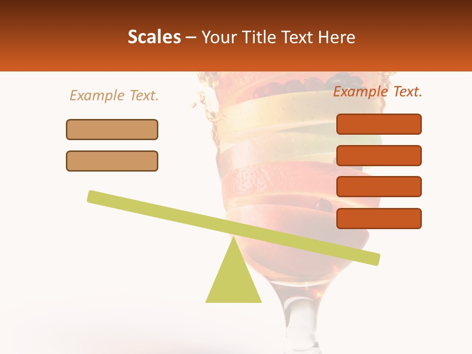 Vitamin Stirring Green PowerPoint Template