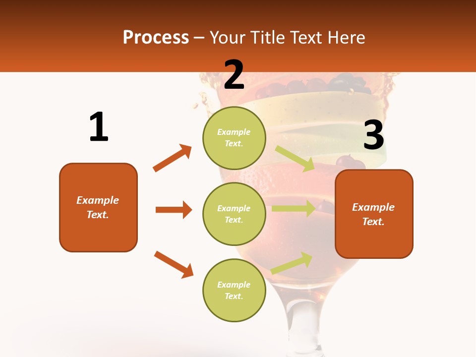 Vitamin Stirring Green PowerPoint Template
