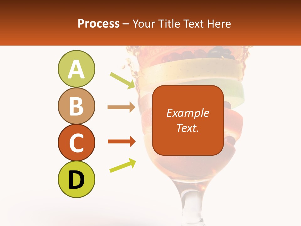 Vitamin Stirring Green PowerPoint Template
