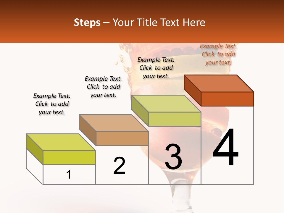 Vitamin Stirring Green PowerPoint Template