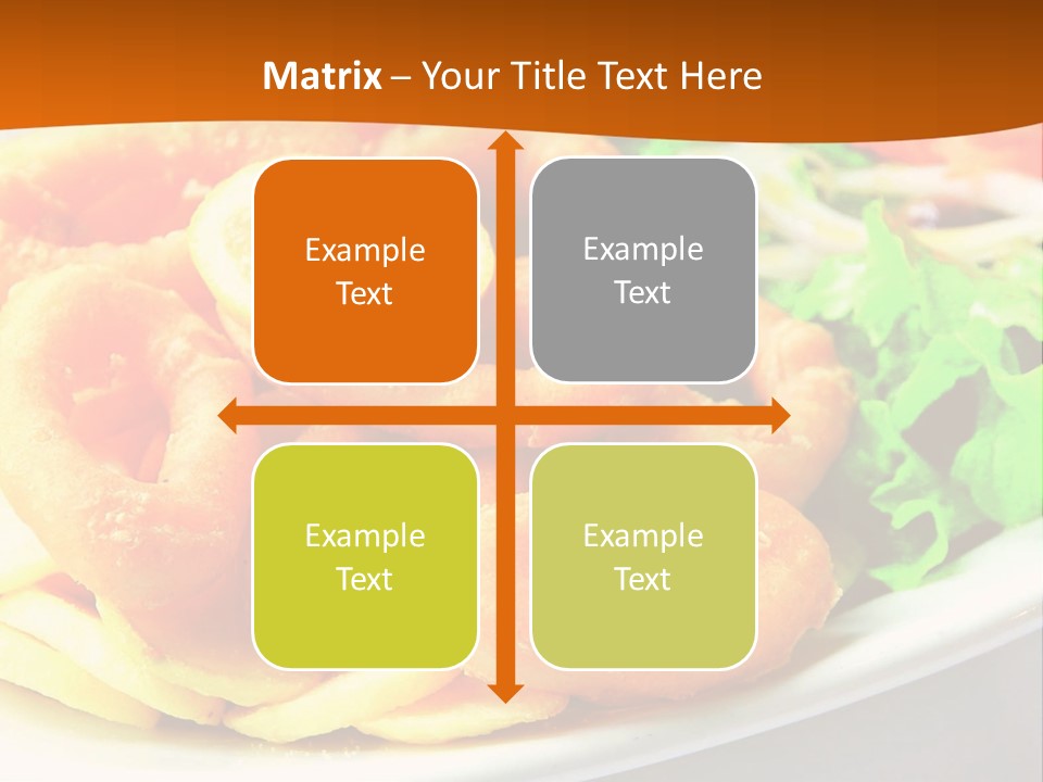 Meat Gourmet Appetizer PowerPoint Template