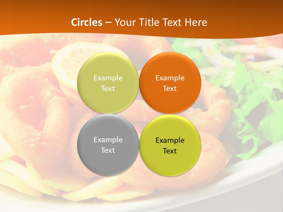 Meat Gourmet Appetizer PowerPoint Template