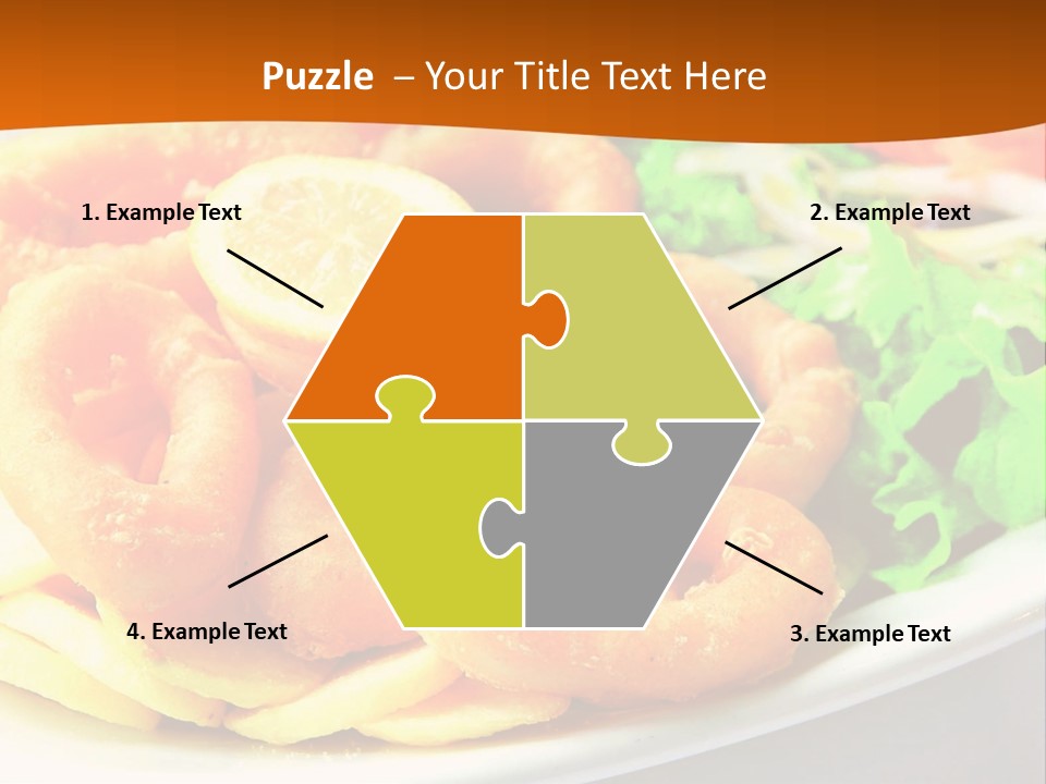 Meat Gourmet Appetizer PowerPoint Template