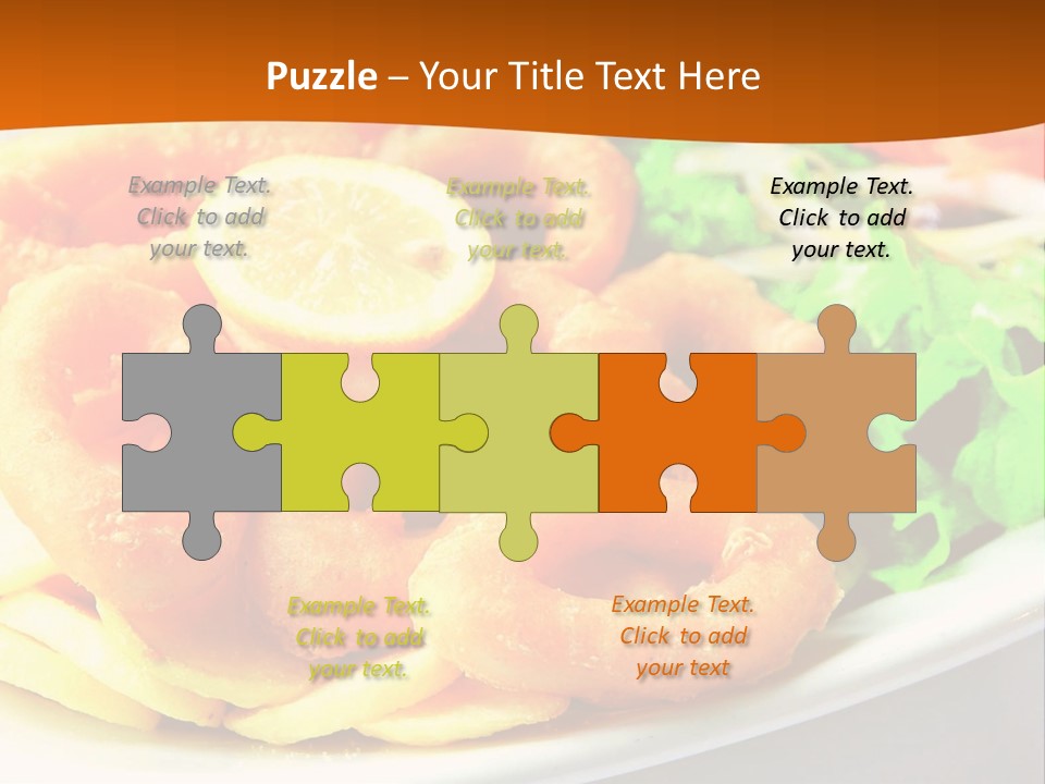 Meat Gourmet Appetizer PowerPoint Template