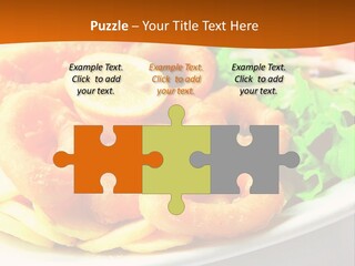 Meat Gourmet Appetizer PowerPoint Template