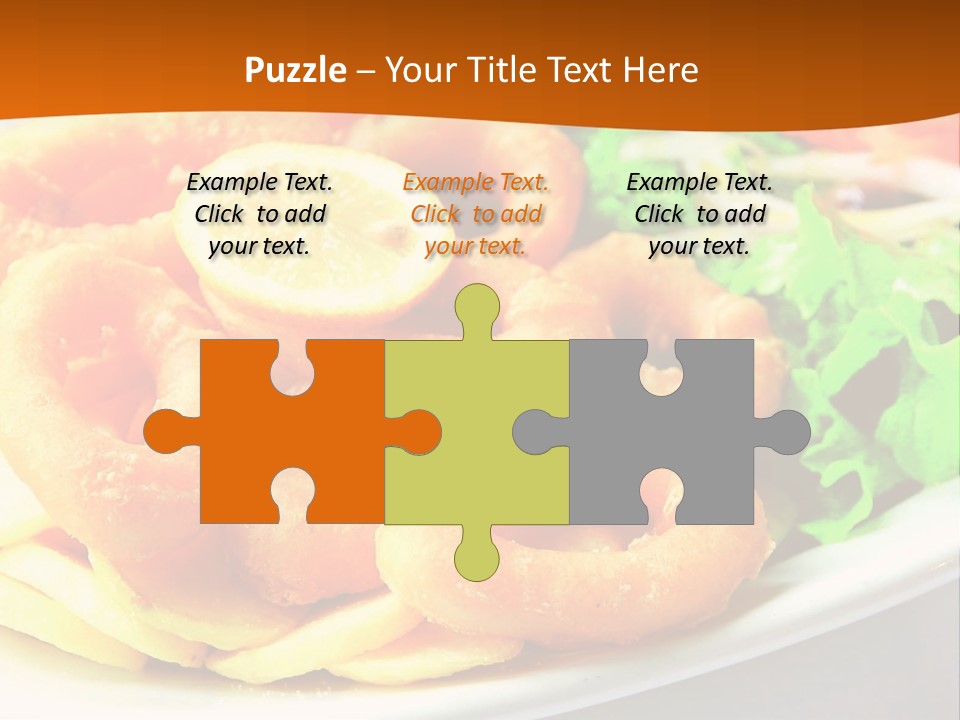 Meat Gourmet Appetizer PowerPoint Template