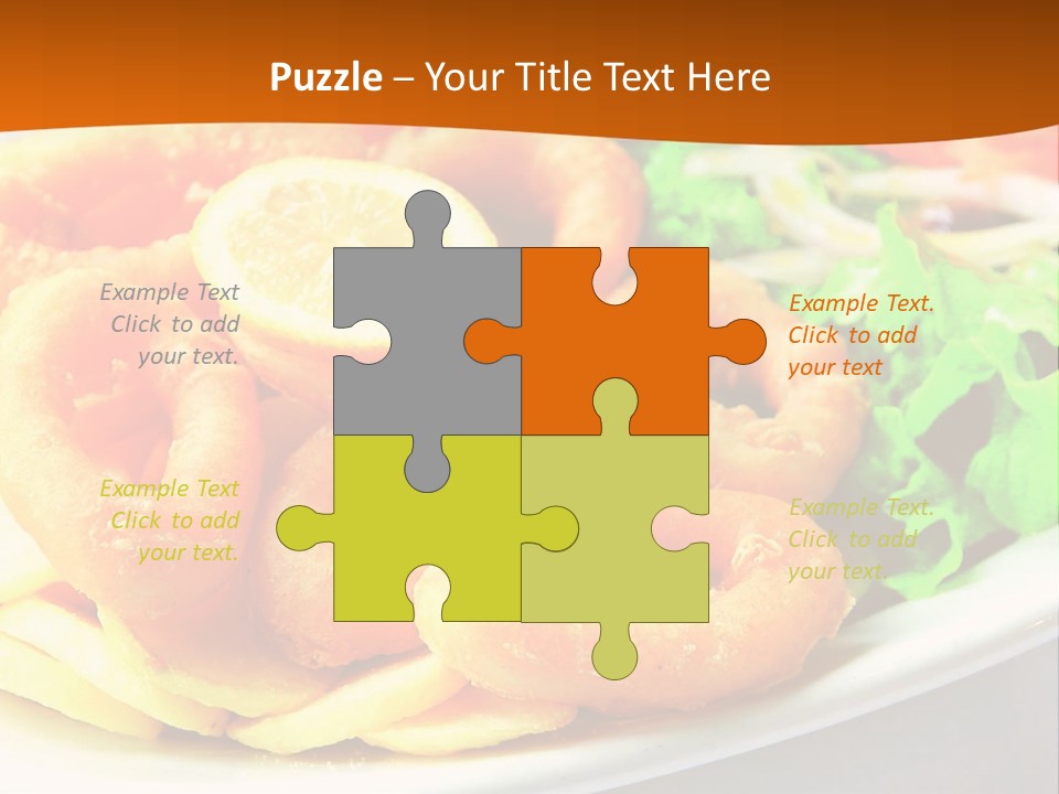 Meat Gourmet Appetizer PowerPoint Template