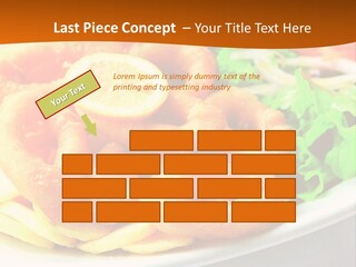 Meat Gourmet Appetizer PowerPoint Template