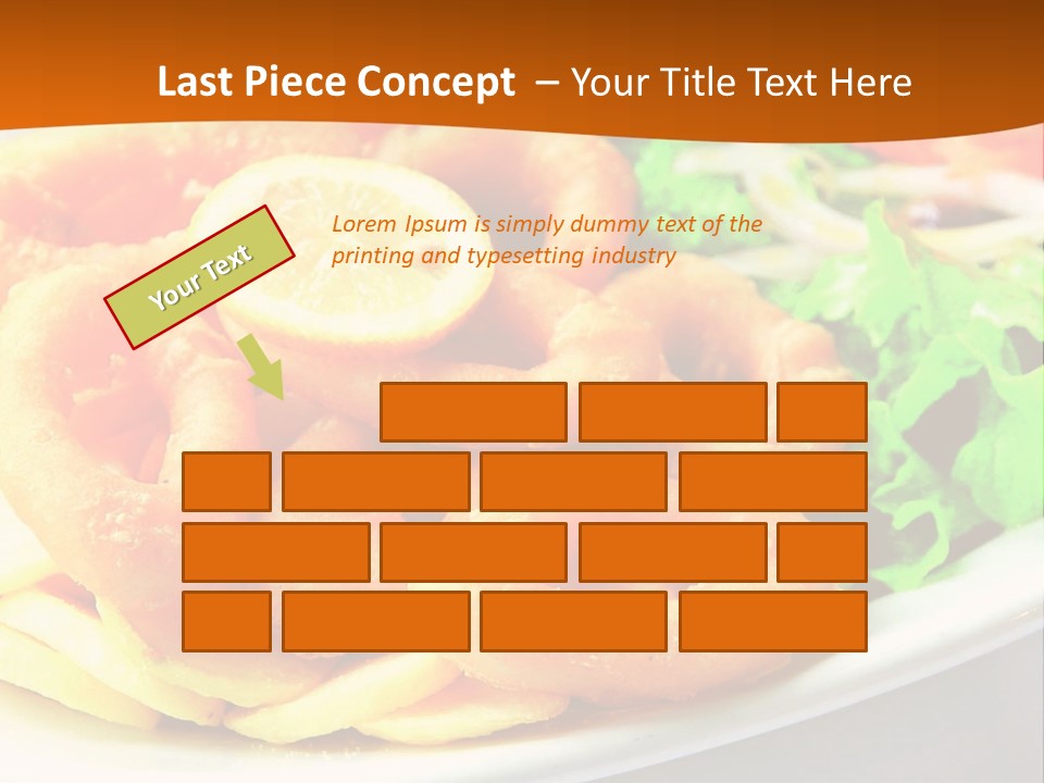 Meat Gourmet Appetizer PowerPoint Template
