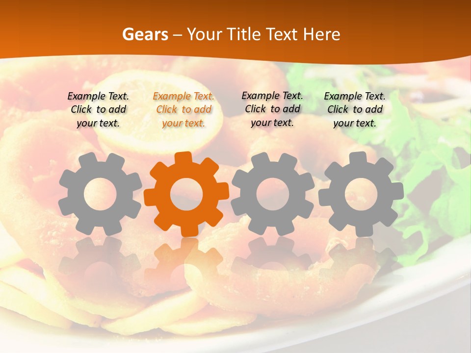 Meat Gourmet Appetizer PowerPoint Template