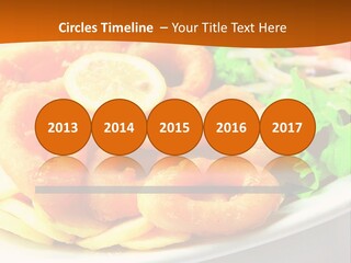 Meat Gourmet Appetizer PowerPoint Template