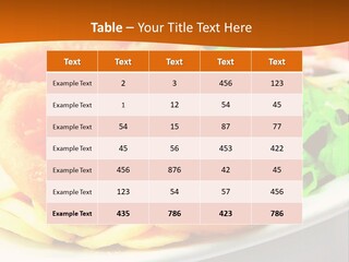 Meat Gourmet Appetizer PowerPoint Template