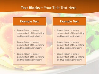 Meat Gourmet Appetizer PowerPoint Template