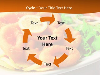 Meat Gourmet Appetizer PowerPoint Template