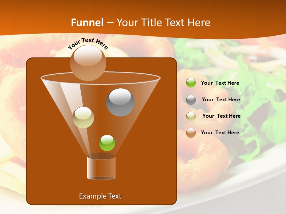 Meat Gourmet Appetizer PowerPoint Template
