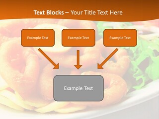 Meat Gourmet Appetizer PowerPoint Template