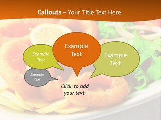 Meat Gourmet Appetizer PowerPoint Template