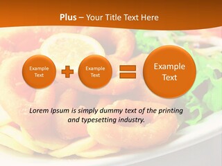 Meat Gourmet Appetizer PowerPoint Template