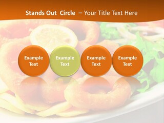 Meat Gourmet Appetizer PowerPoint Template