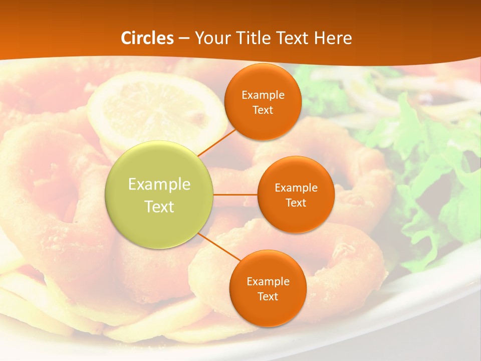 Meat Gourmet Appetizer PowerPoint Template