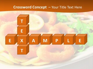 Meat Gourmet Appetizer PowerPoint Template