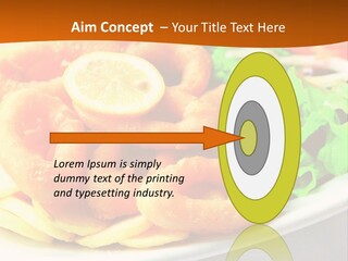 Meat Gourmet Appetizer PowerPoint Template