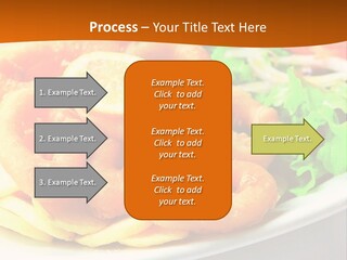 Meat Gourmet Appetizer PowerPoint Template