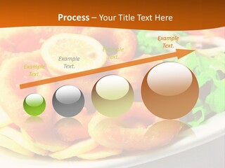 Meat Gourmet Appetizer PowerPoint Template