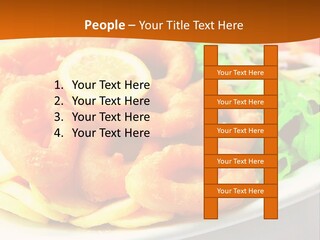 Meat Gourmet Appetizer PowerPoint Template