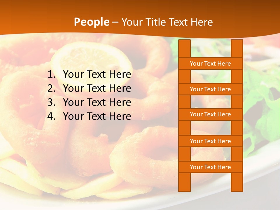 Meat Gourmet Appetizer PowerPoint Template