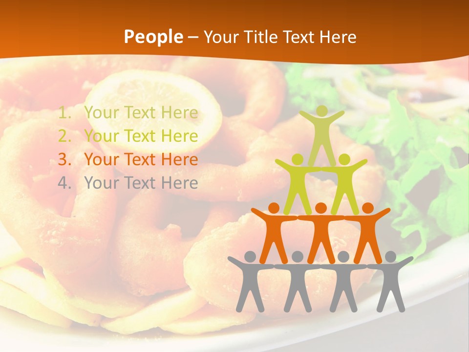 Meat Gourmet Appetizer PowerPoint Template