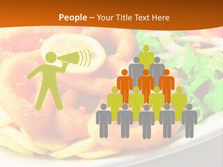 Meat Gourmet Appetizer PowerPoint Template