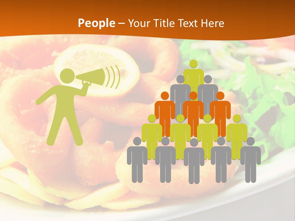 Meat Gourmet Appetizer PowerPoint Template