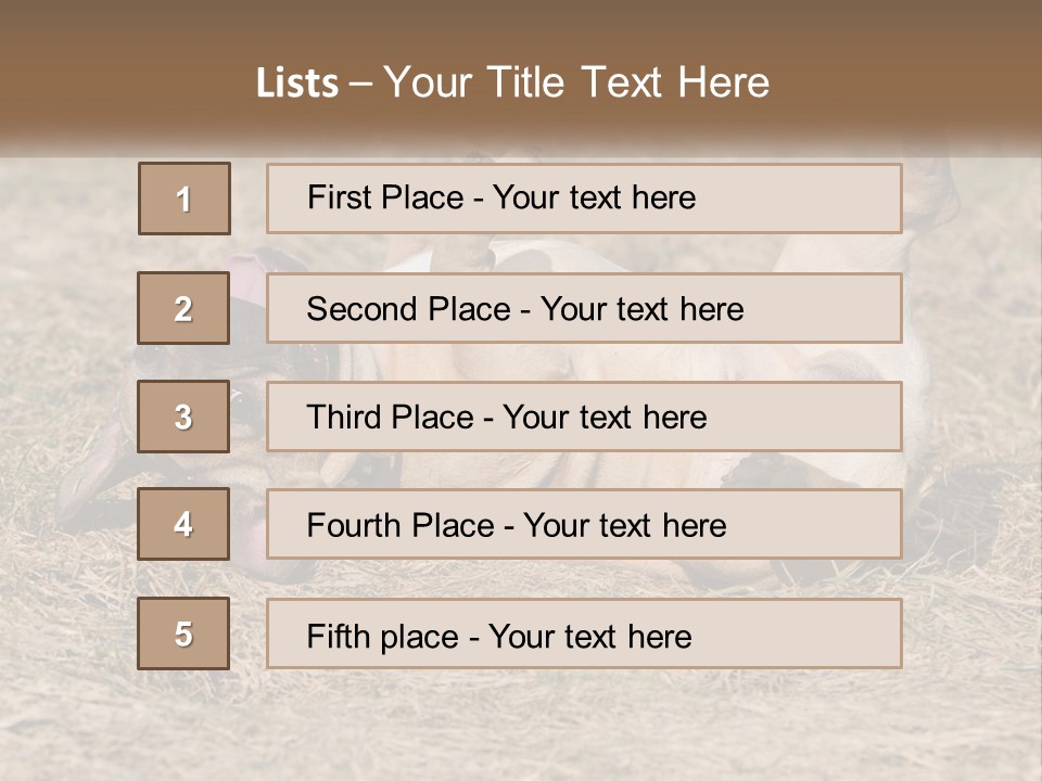 Humor Shows Adorable PowerPoint Template