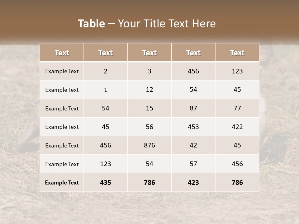 Humor Shows Adorable PowerPoint Template