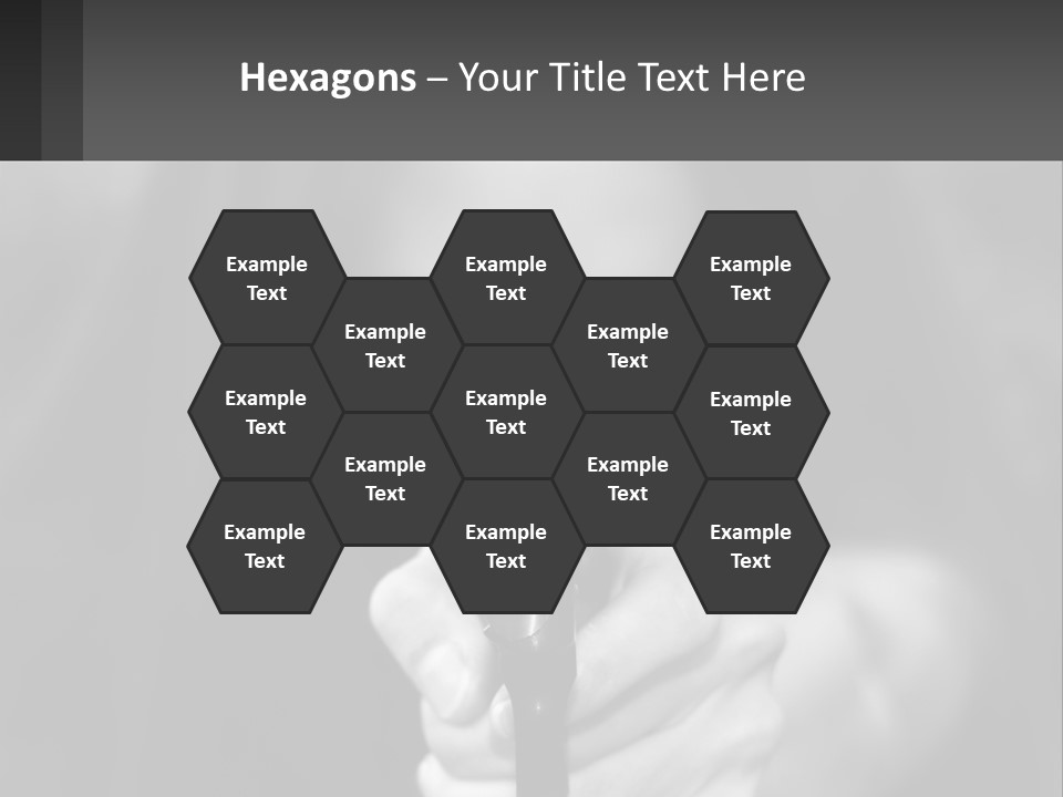 Caucasion Handgun Gun Control PowerPoint Template