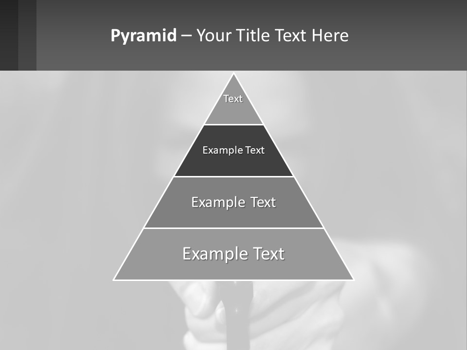Caucasion Handgun Gun Control PowerPoint Template