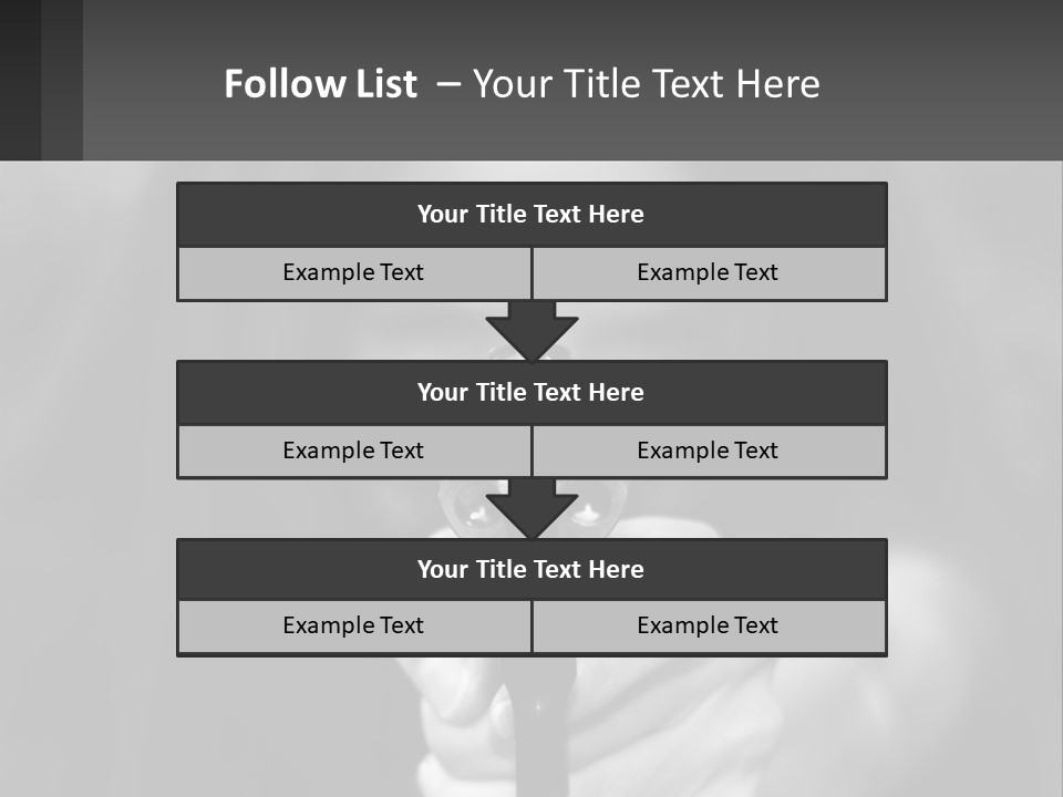 Caucasion Handgun Gun Control PowerPoint Template