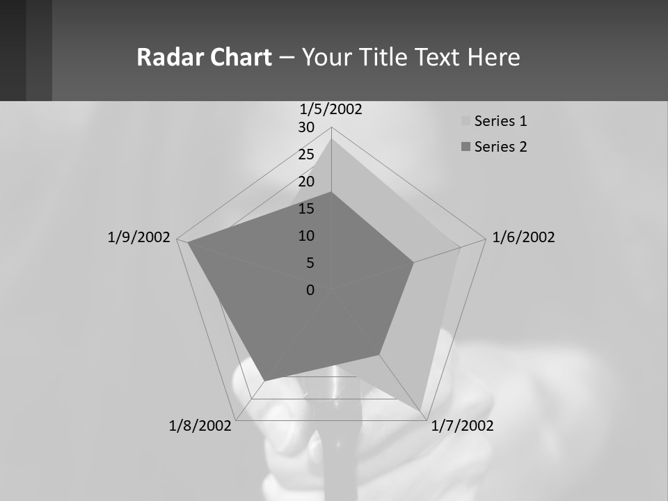 Caucasion Handgun Gun Control PowerPoint Template