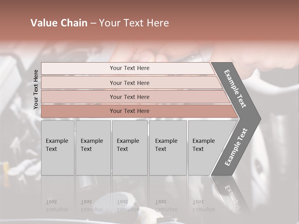 Repairing Mechanic Gasoline PowerPoint Template