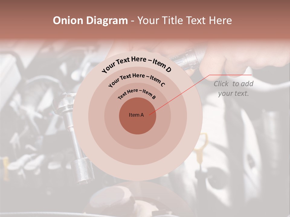 Repairing Mechanic Gasoline PowerPoint Template