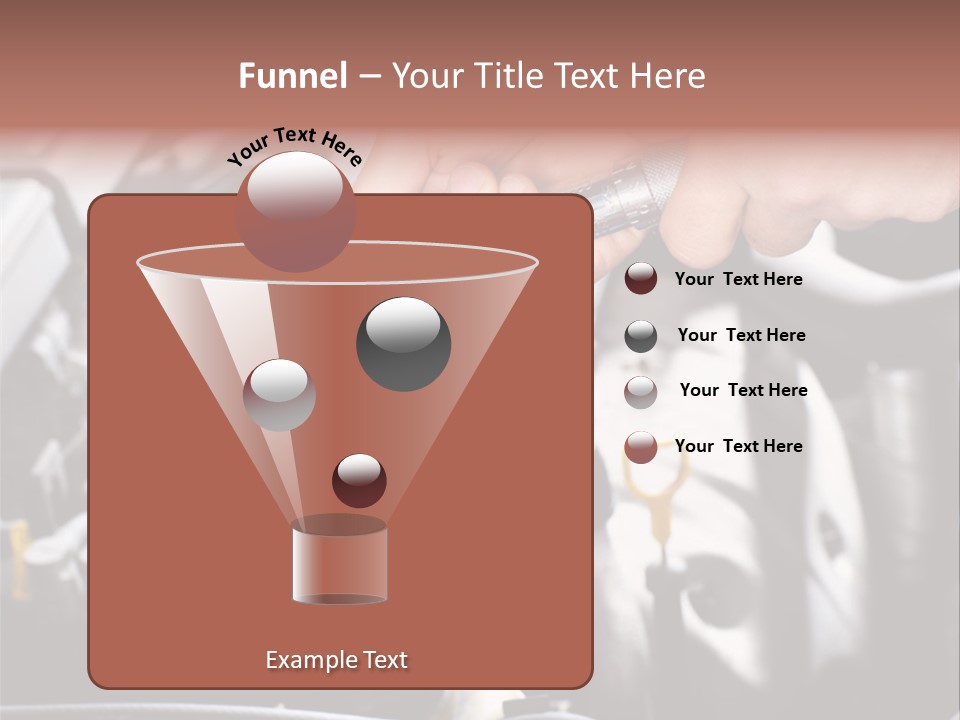 Repairing Mechanic Gasoline PowerPoint Template